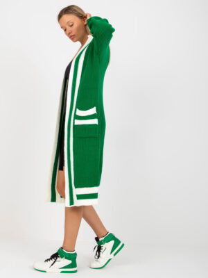 Изискан кардиган – Зелен – 76684